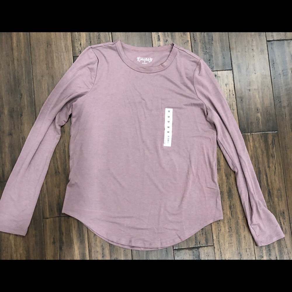 This is a new with tags maroon long sleeved shirt